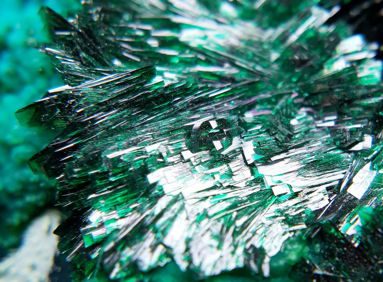 Atacamite & Halloysite & Chrysocolla