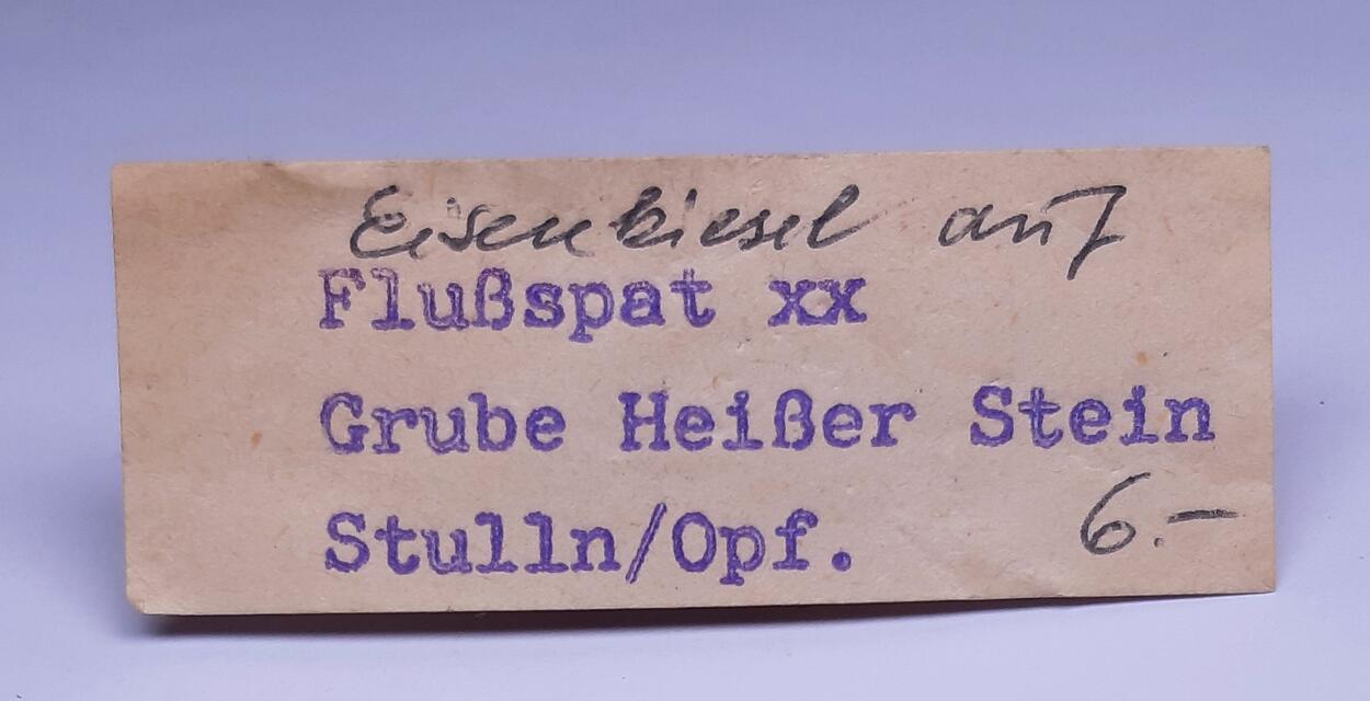 Eisenkiesel & Fluorite