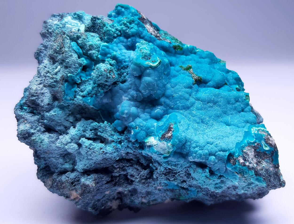 Chrysocolla Malachite & Plancheite