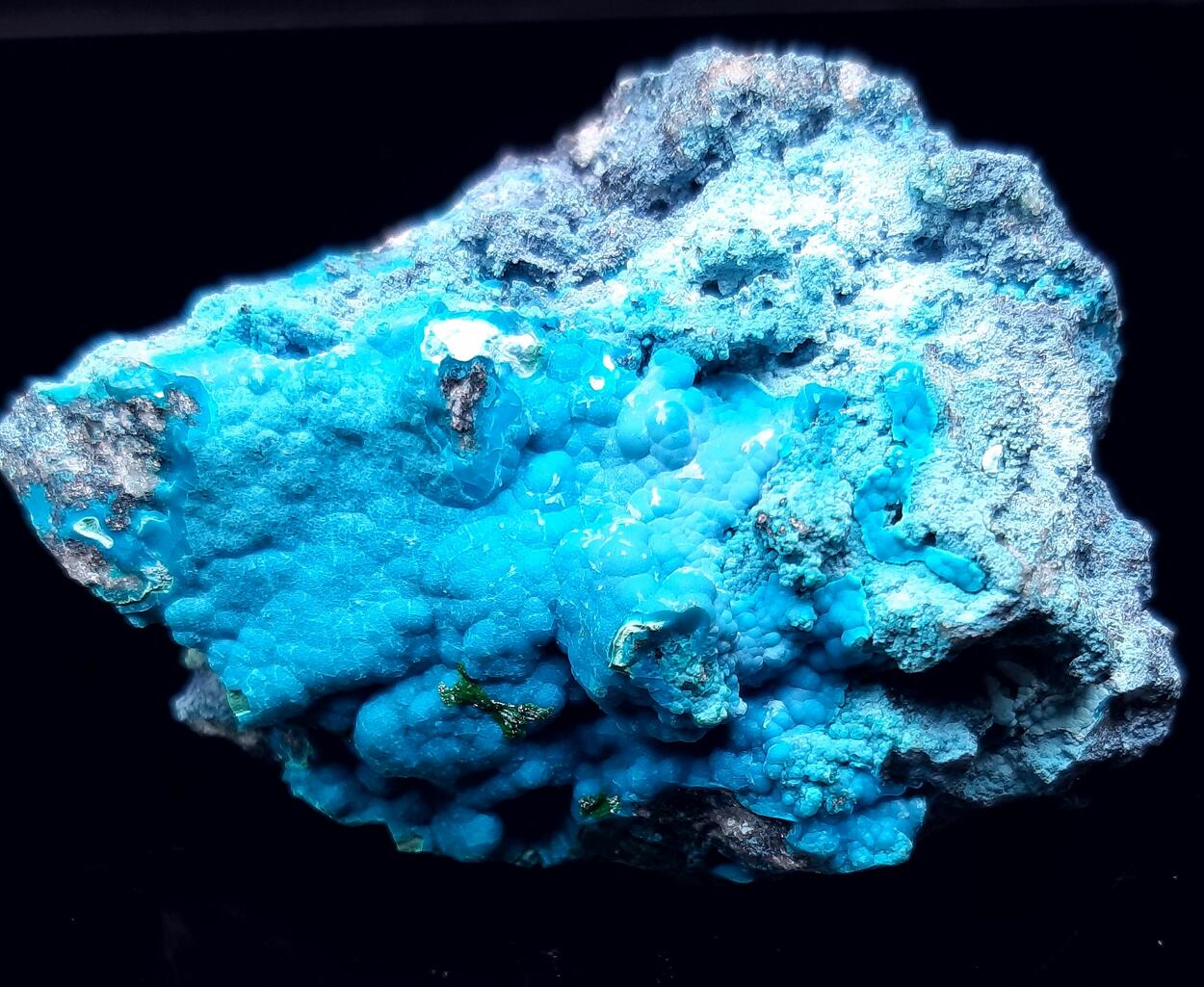Chrysocolla Malachite & Plancheite