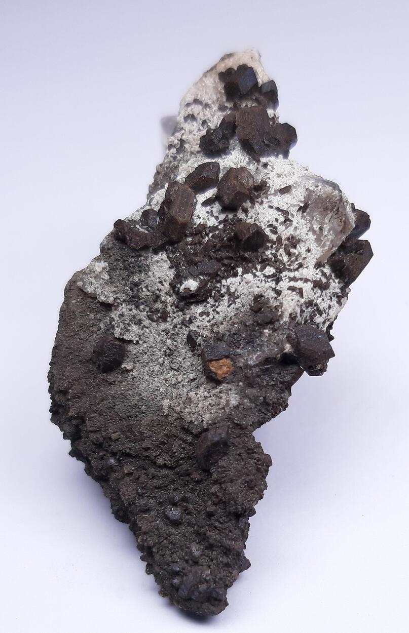 Bornite Pyrite & Smoky Quartz