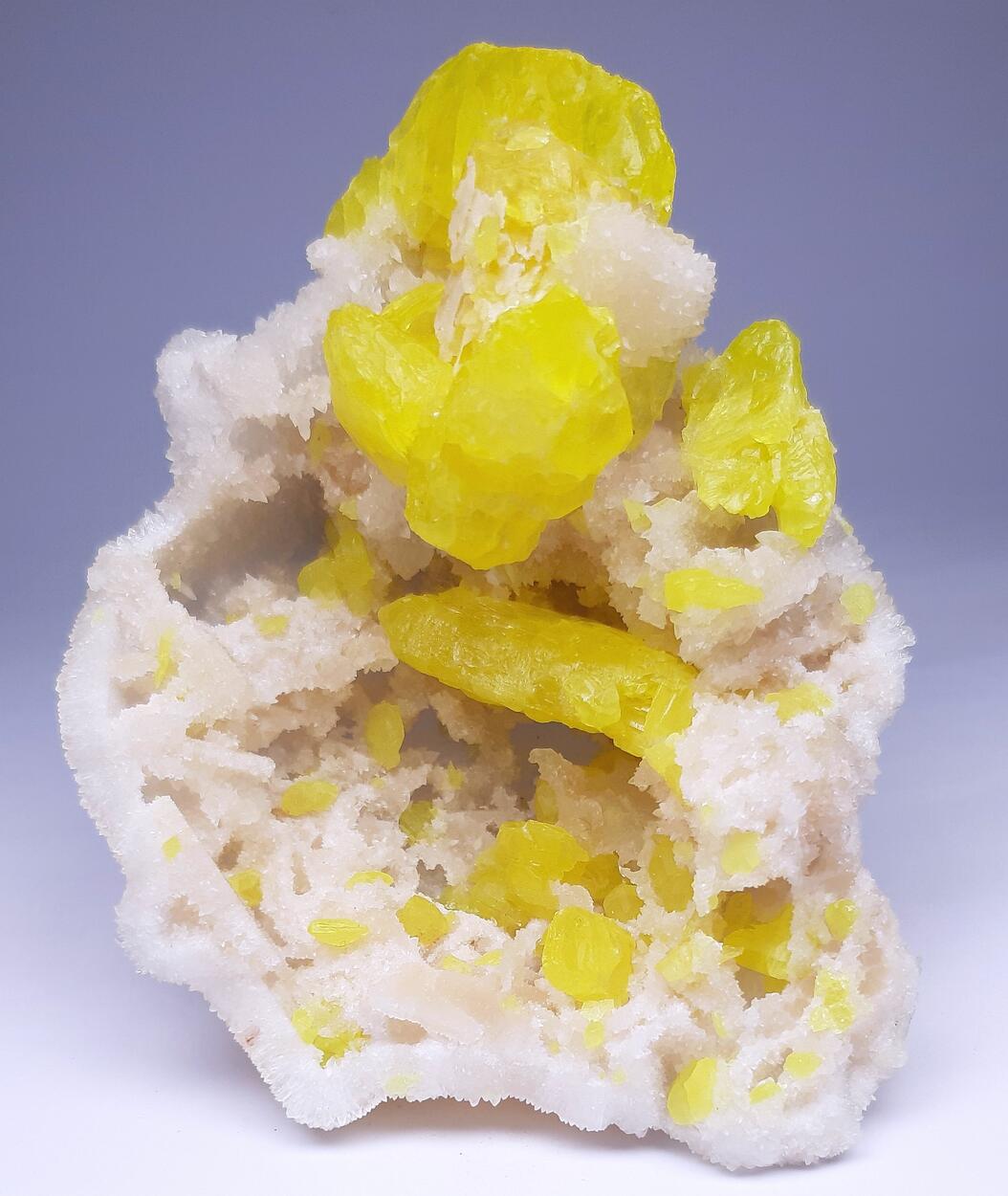 Sulphur & Aragonite