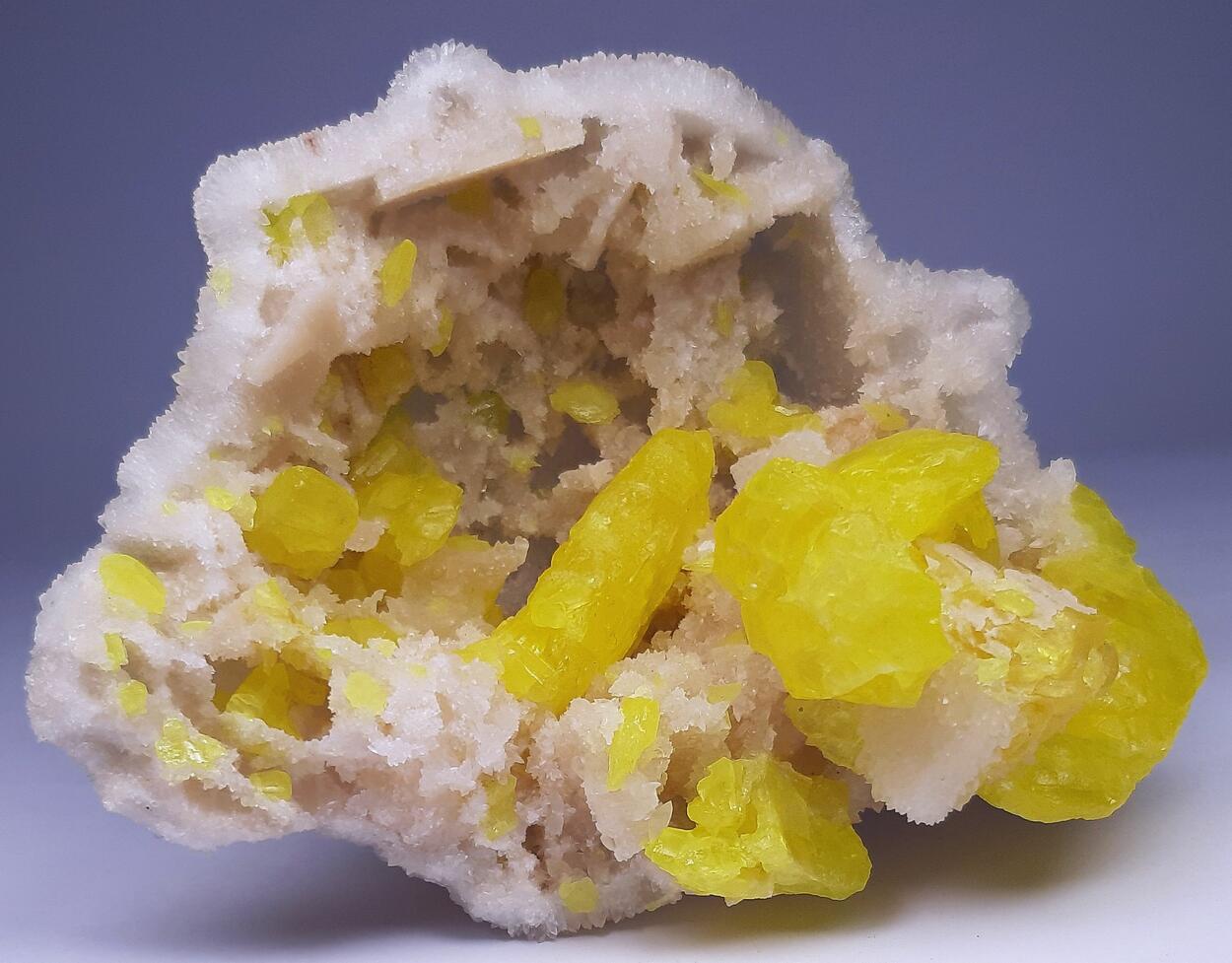 Sulphur & Aragonite