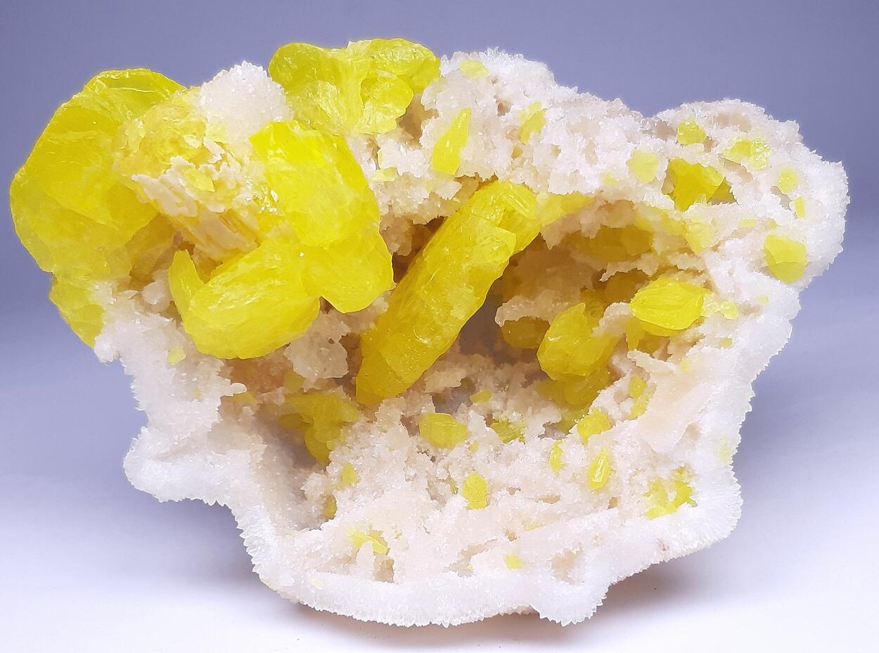 Sulphur & Aragonite