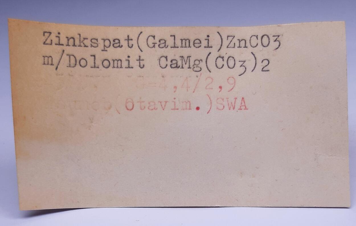 Smithsonite & Dolomite