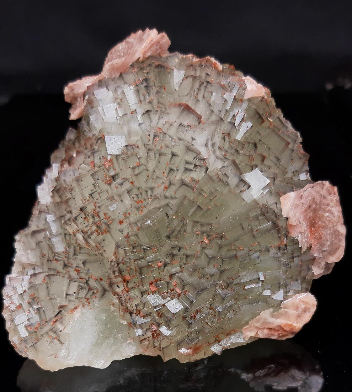 Baryte Fluorite & Eisenkiesel