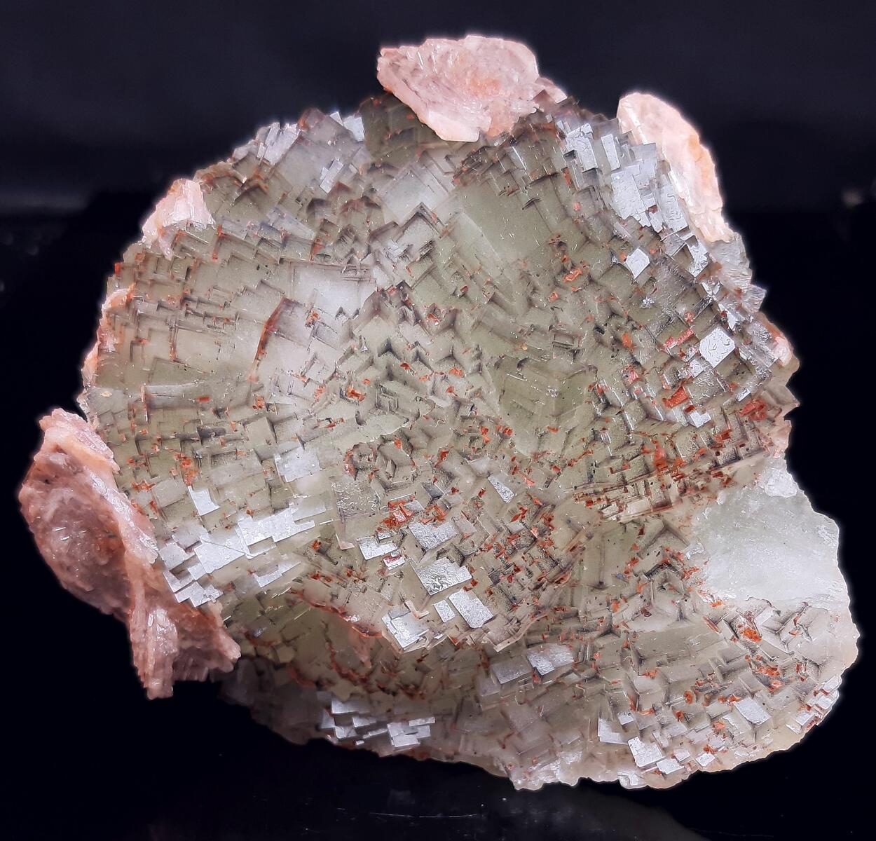 Baryte Fluorite & Eisenkiesel