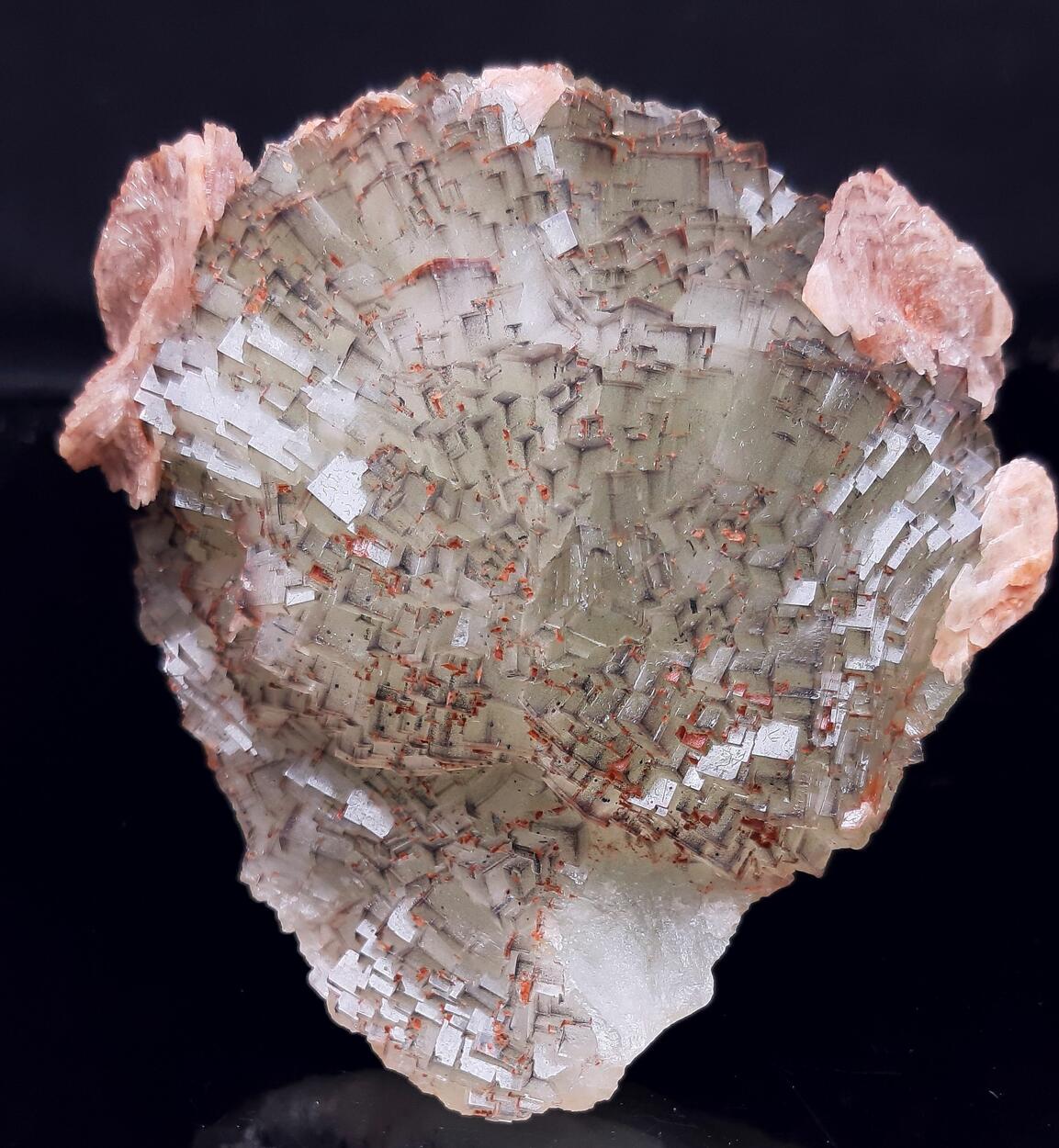 Baryte Fluorite & Eisenkiesel