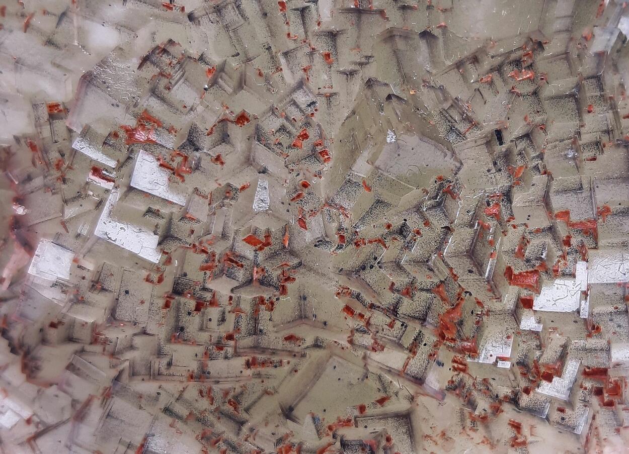 Baryte Fluorite & Eisenkiesel