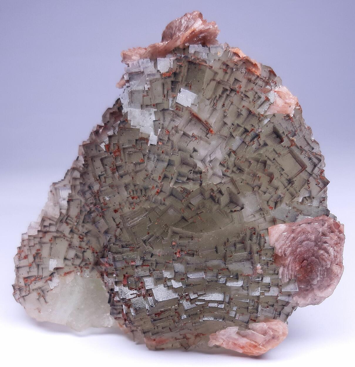 Baryte Fluorite & Eisenkiesel
