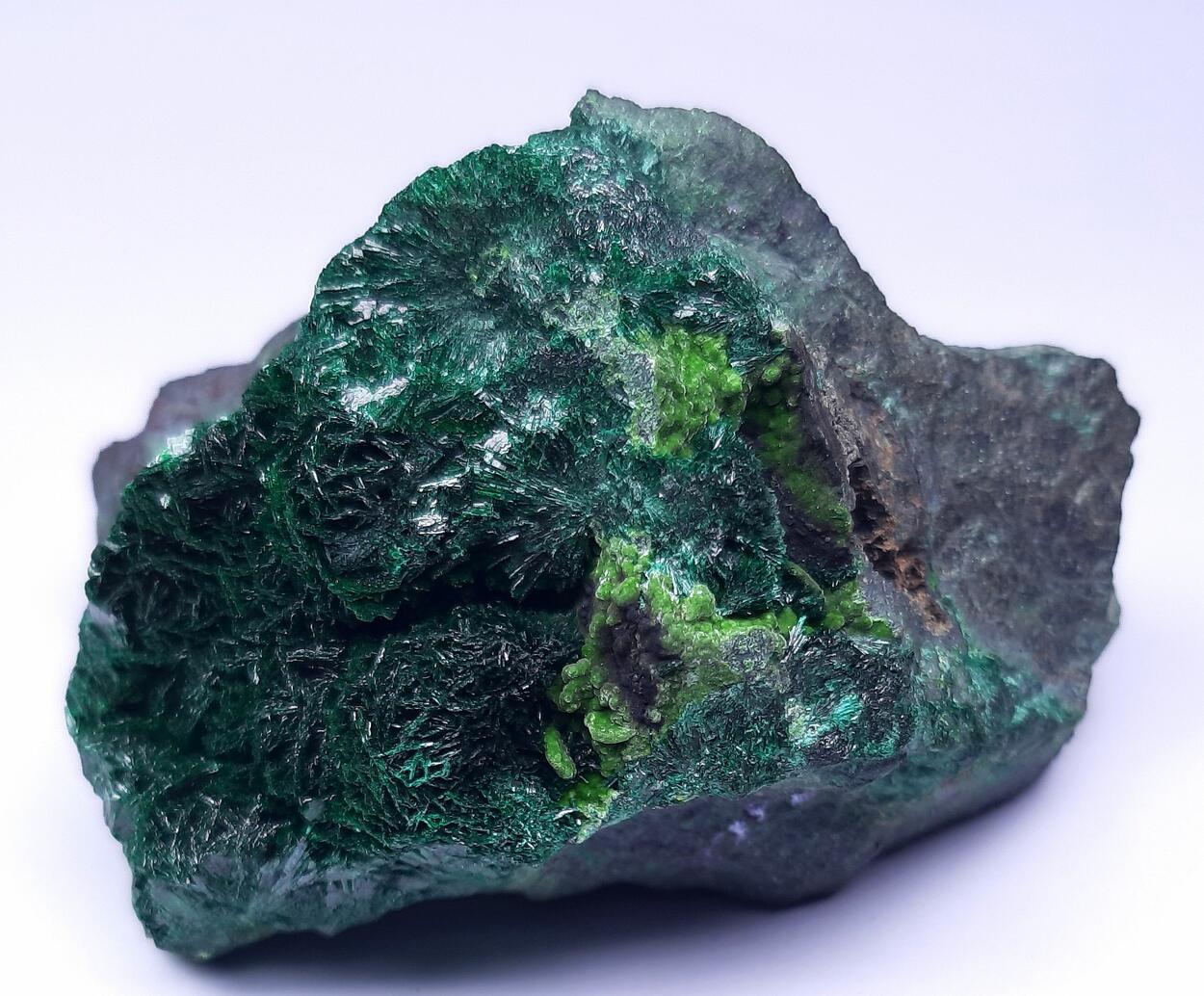 Olivenite Duftite & Malachite