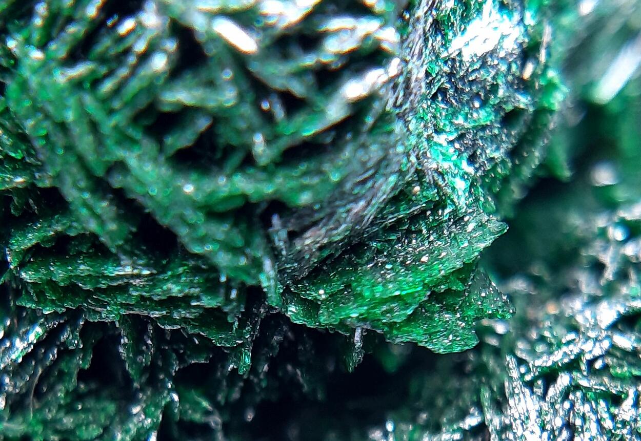 Olivenite Duftite & Malachite