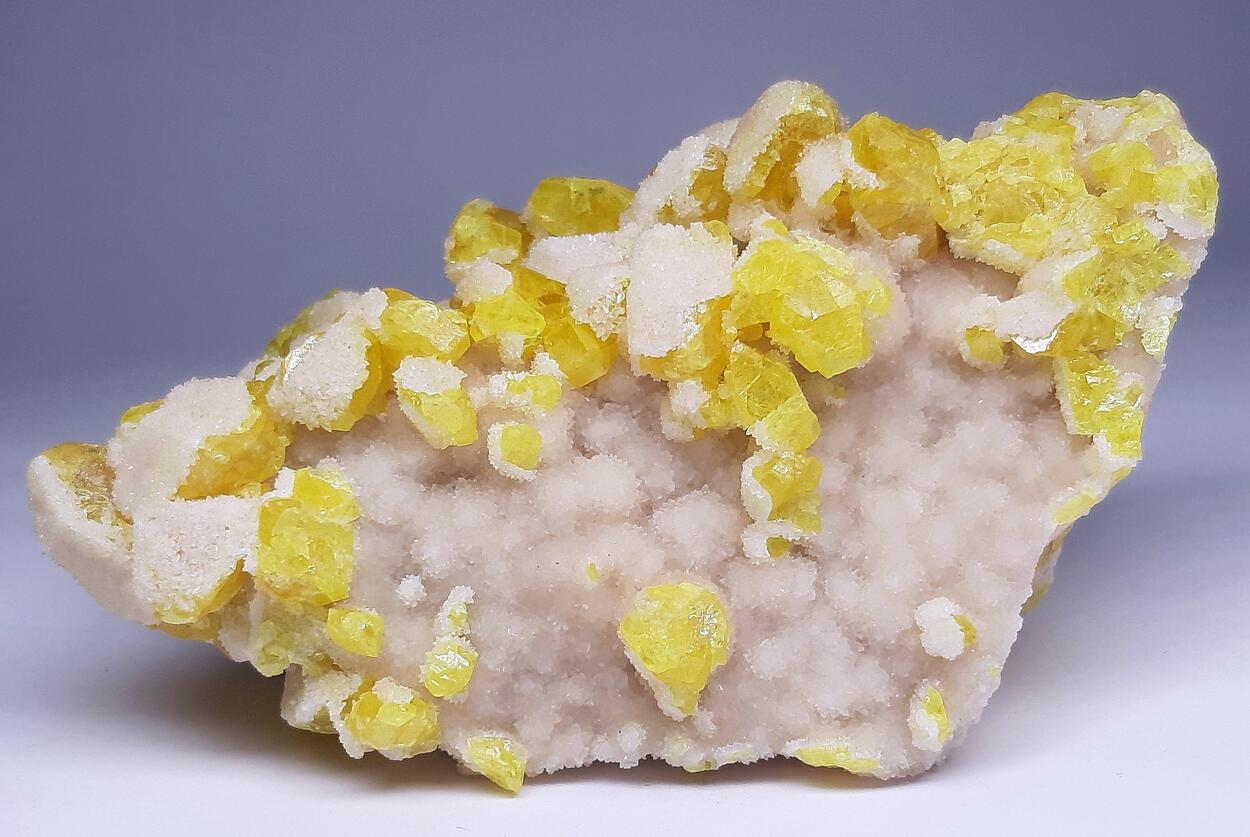 Sulphur & Aragonite & Calcite
