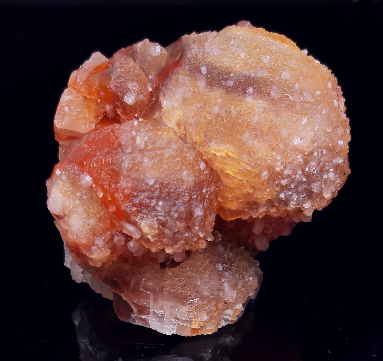 Calcite & Harmotome