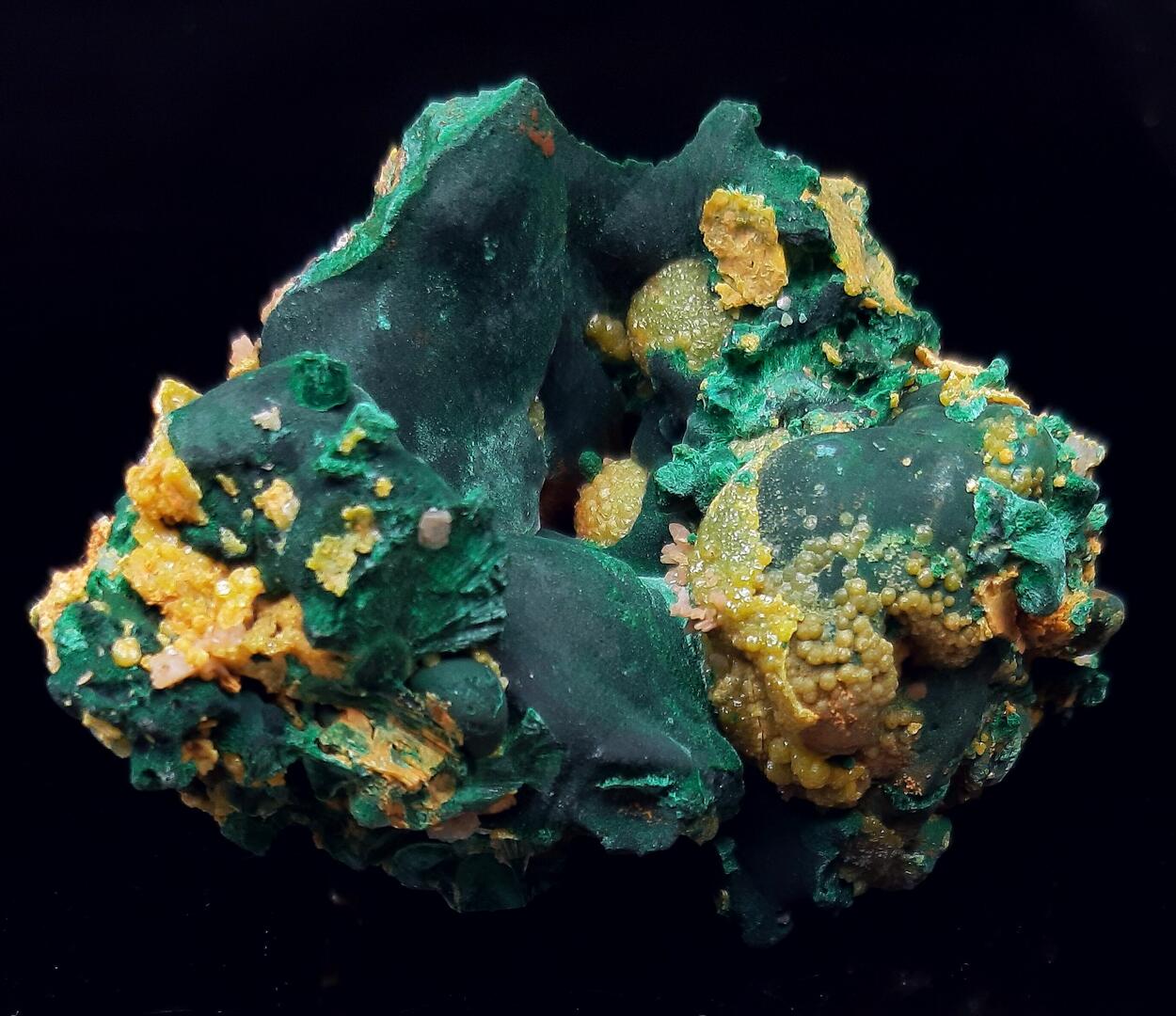 Pyromorphite Cerussite & Malachite