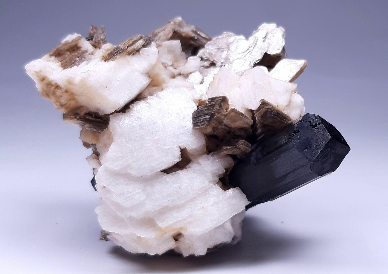 Schorl Albite & Muscovite