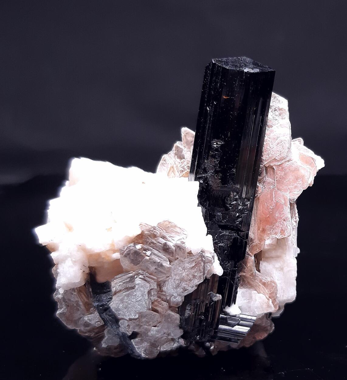 Schorl Albite & Muscovite