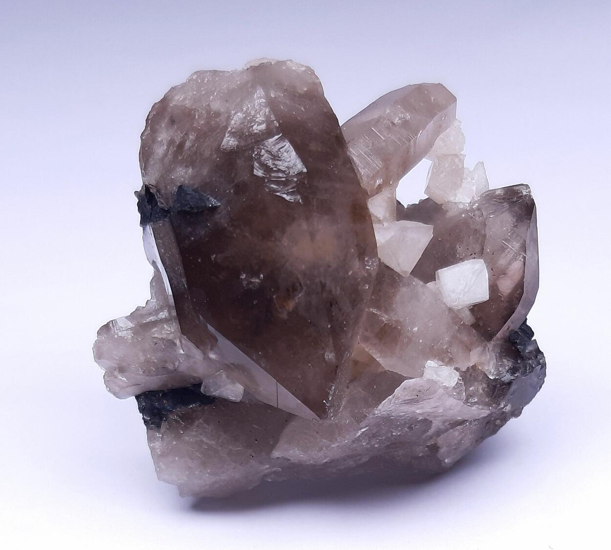 Topaz & Smoky Quartz