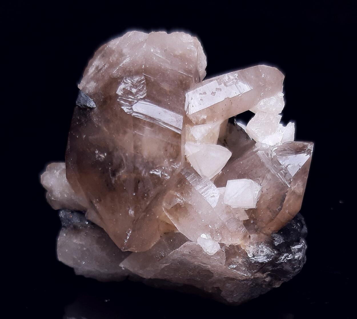 Topaz & Smoky Quartz