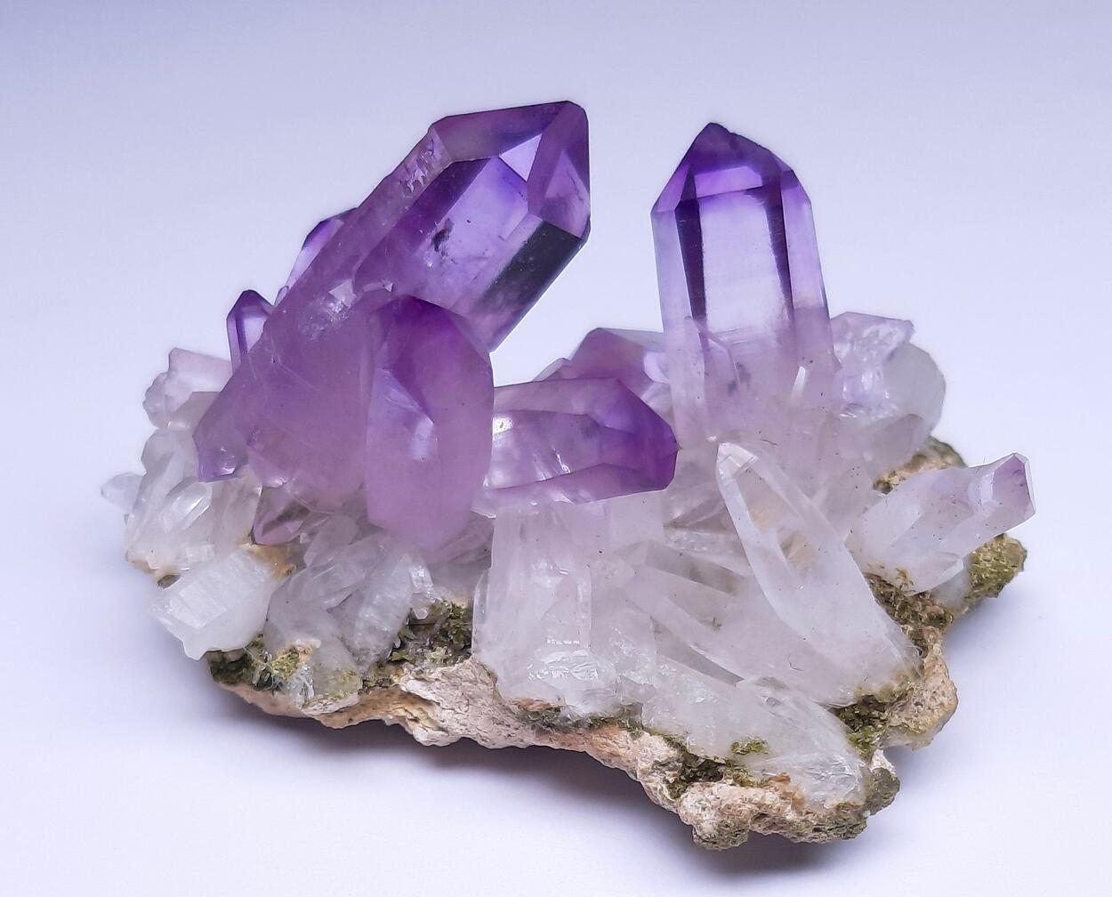 Amethyst & Epidote