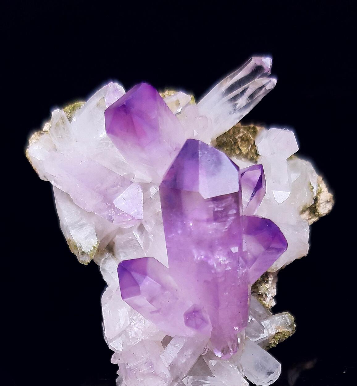 Amethyst & Epidote