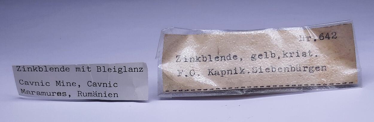 Cleiophane & Sphalerite