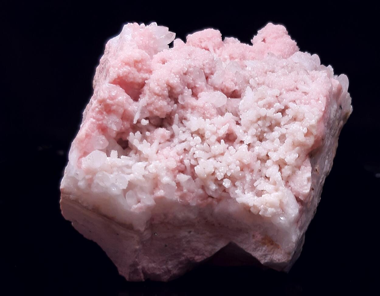 Rhodochrosite Quartz & Calcite
