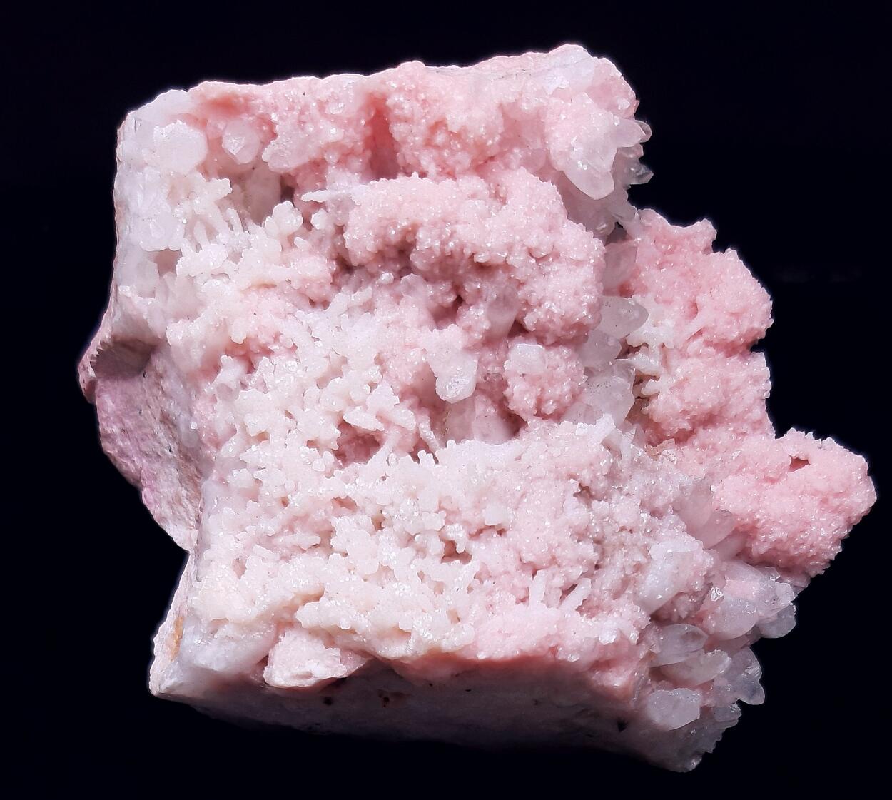 Rhodochrosite Quartz & Calcite