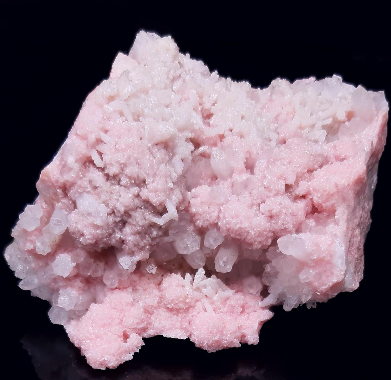 Rhodochrosite Quartz & Calcite