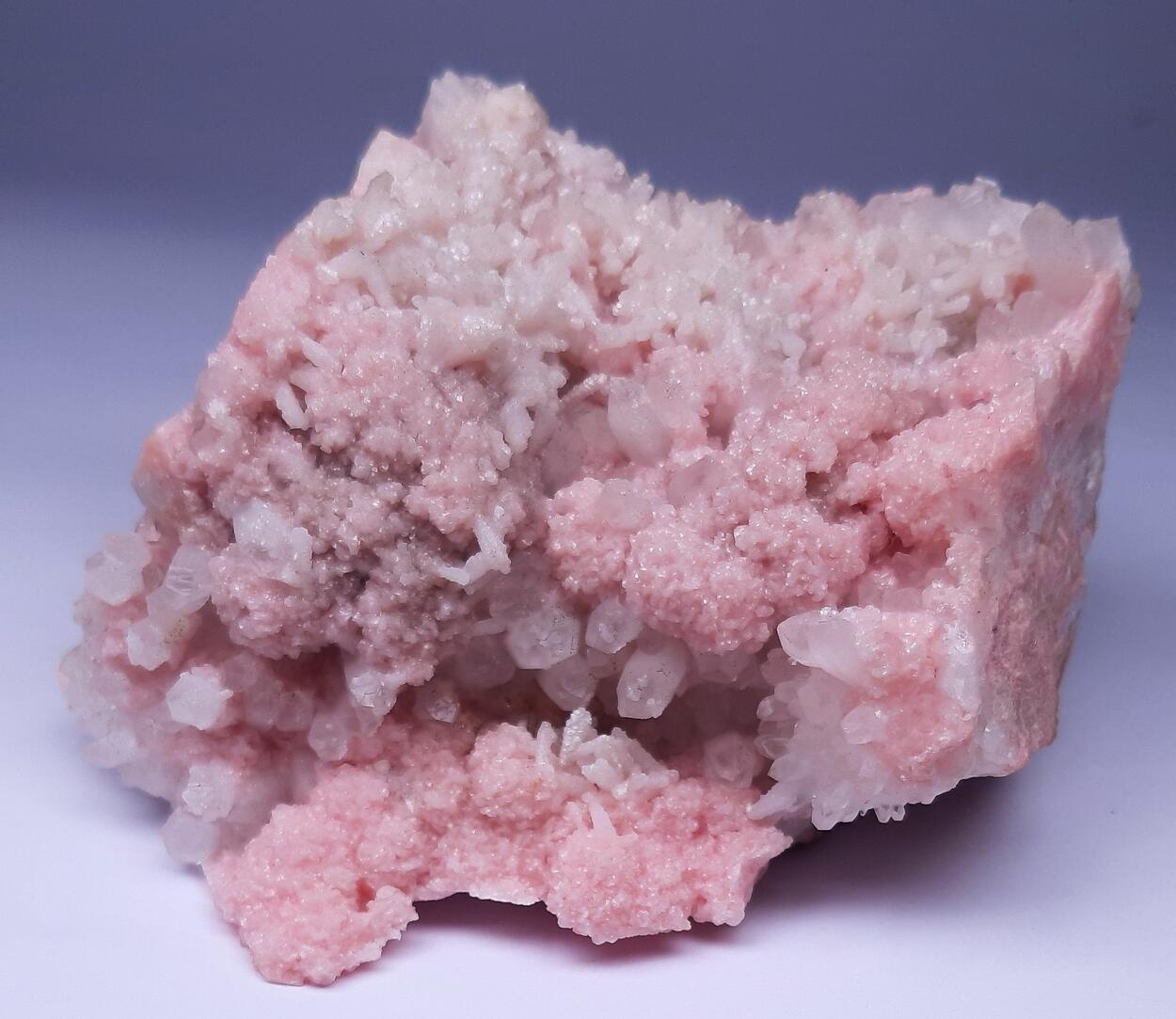 Rhodochrosite Quartz & Calcite