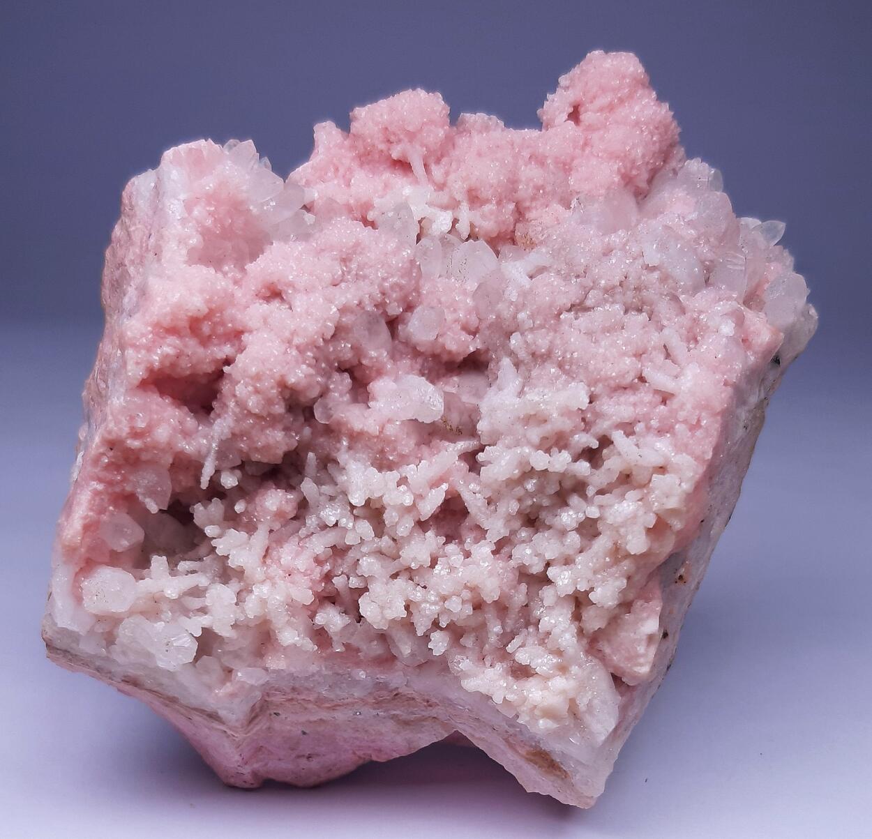Rhodochrosite Quartz & Calcite
