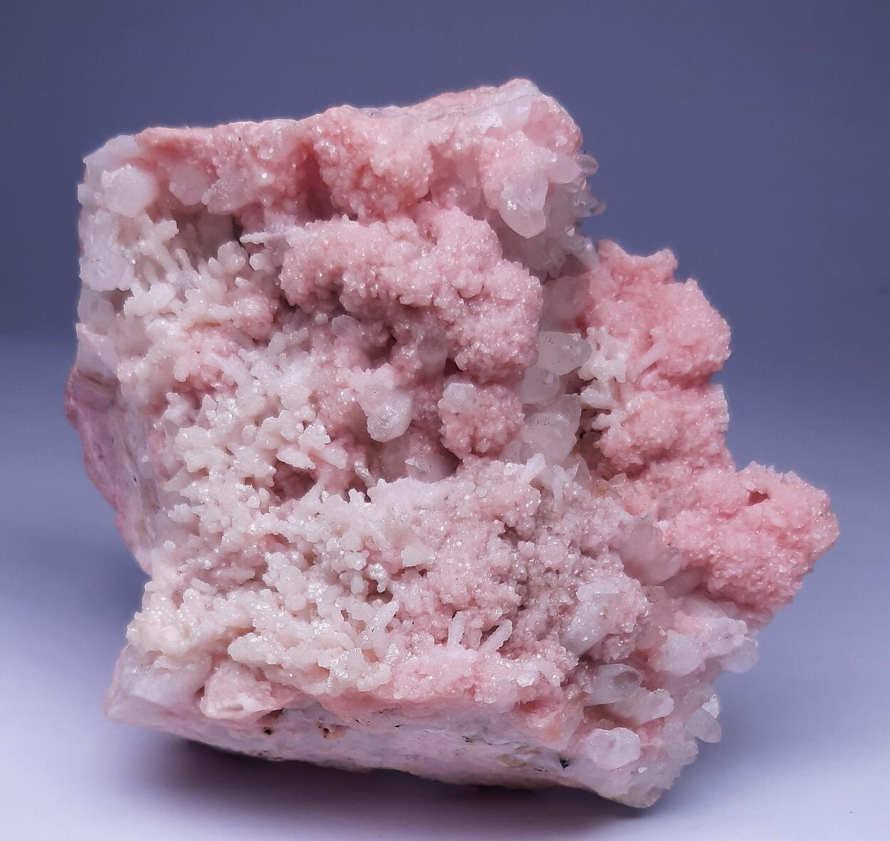 Rhodochrosite Quartz & Calcite