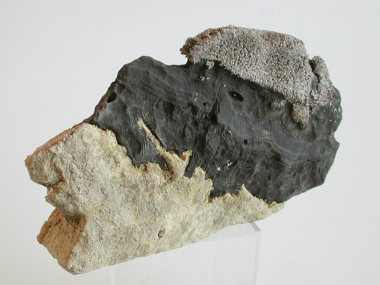 Native Silver On Native Arsenic