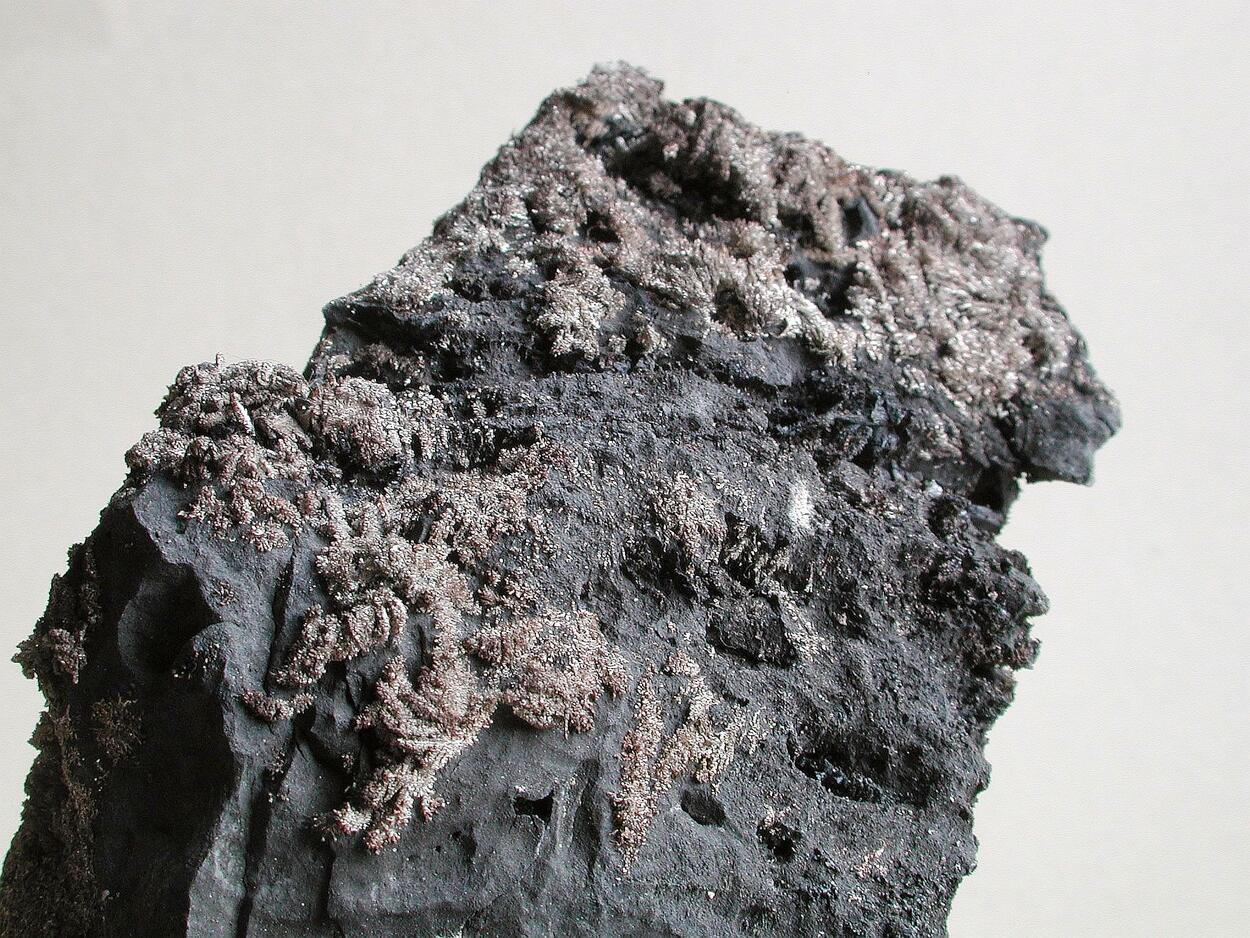 Native Silver On Native Arsenic