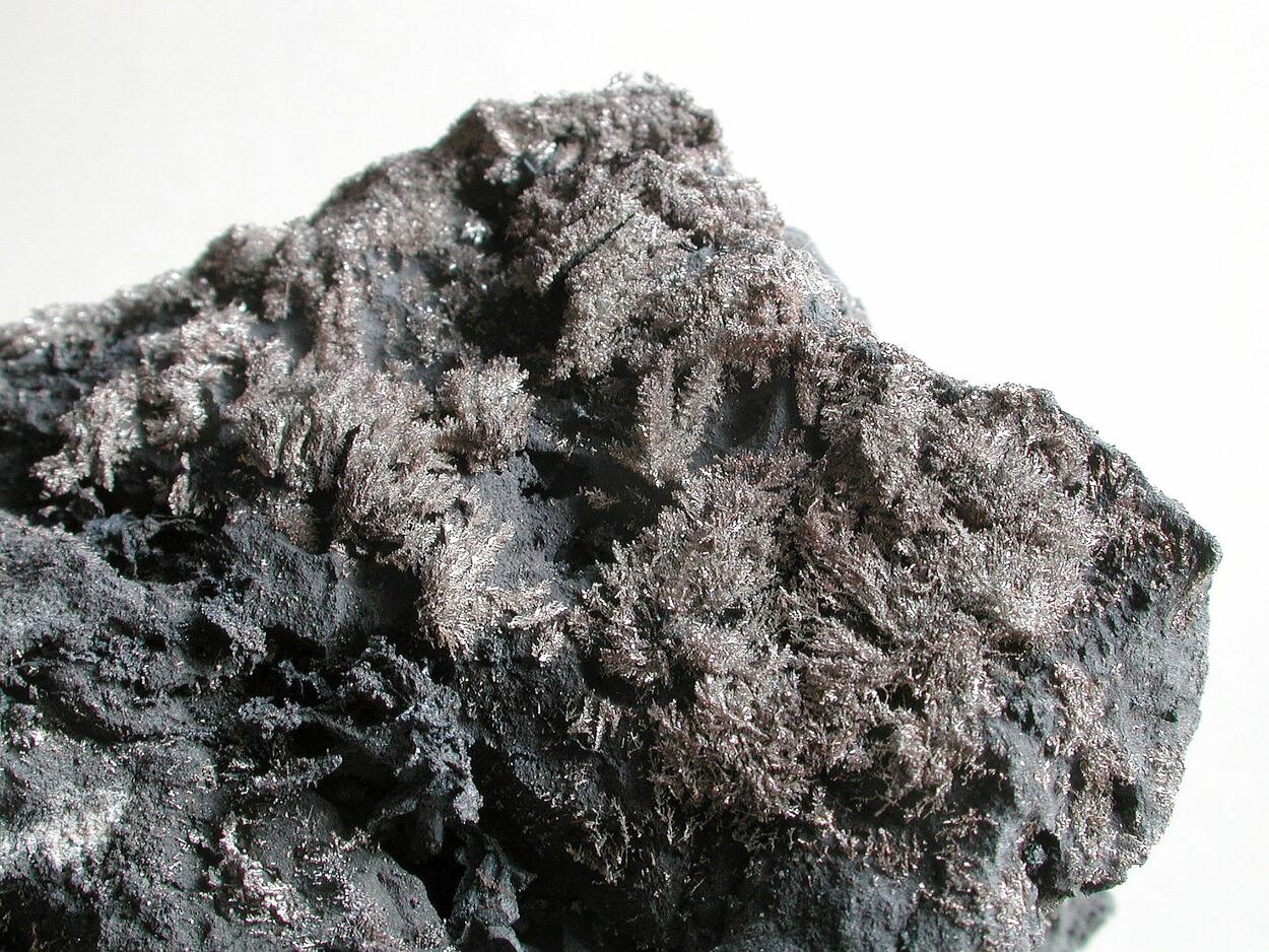 Native Silver On Native Arsenic