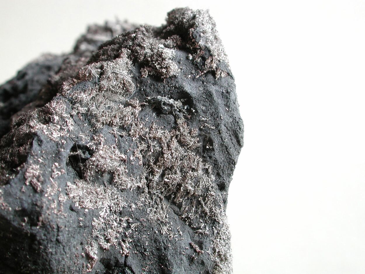 Native Silver On Native Arsenic