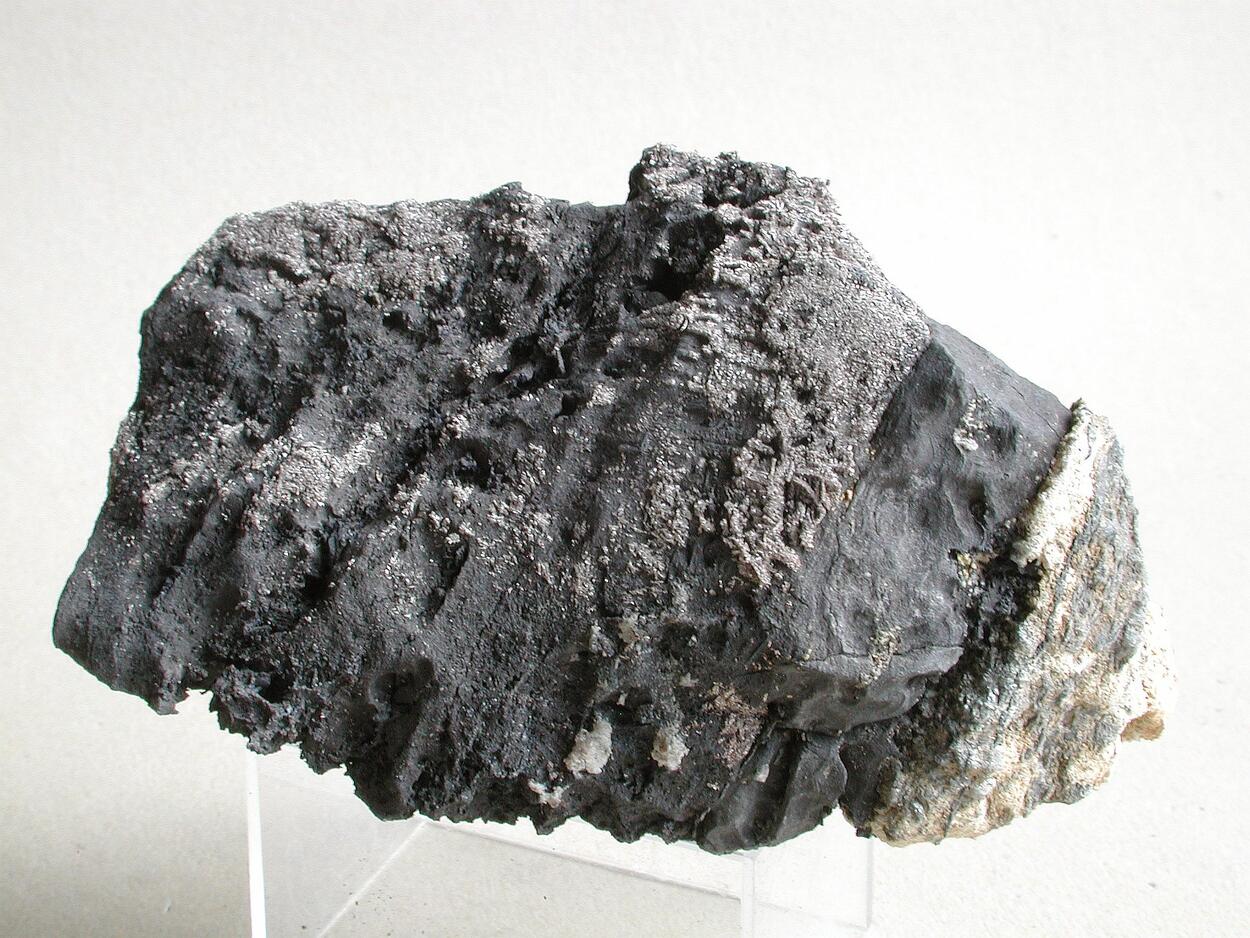 Native Silver On Native Arsenic