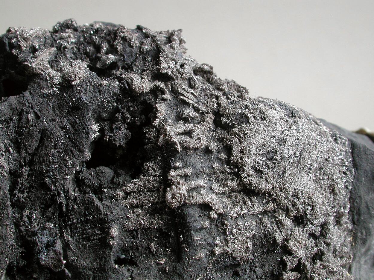 Native Silver On Native Arsenic