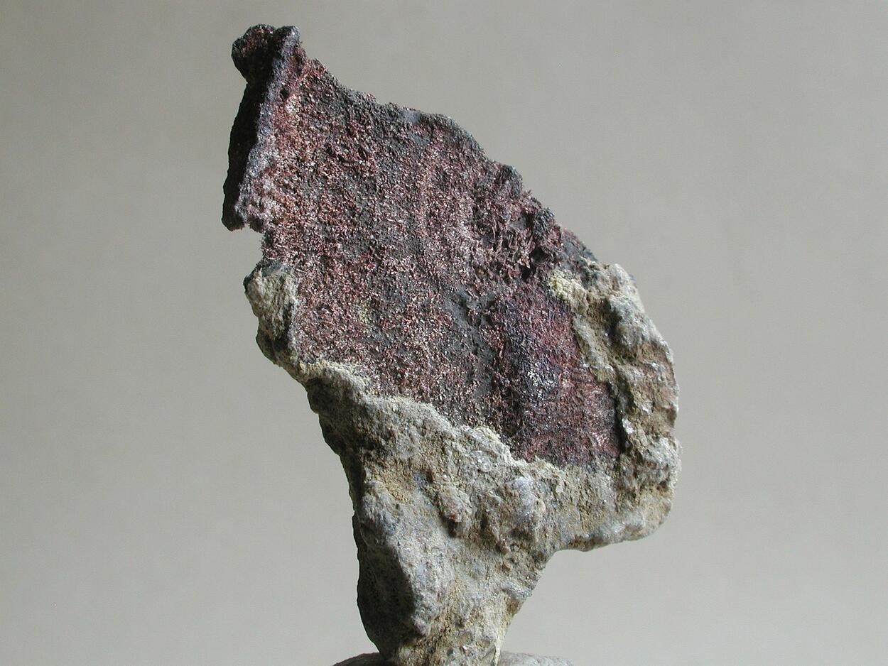 Native Silver On Native Arsenic