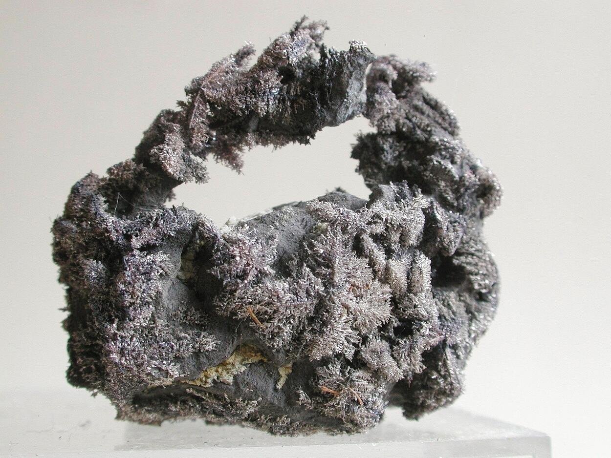 Native Silver On Native Arsenic