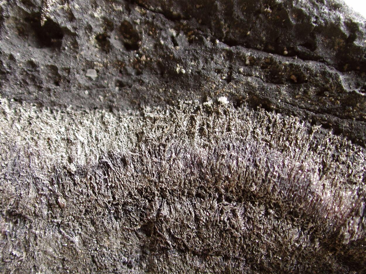 Native Silver On Native Arsenic