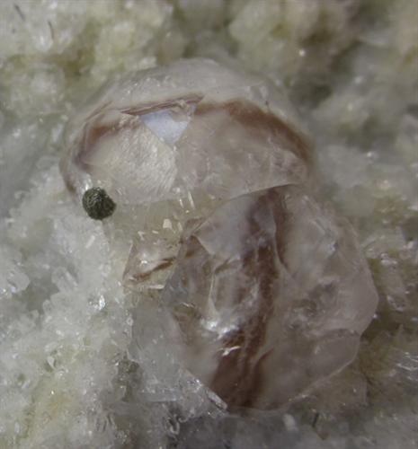 Calcite & Gyrolite With Quartz