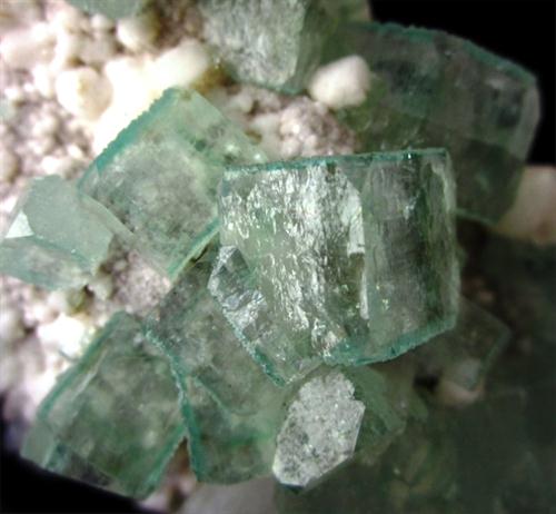 Apophyllite On Heulandite