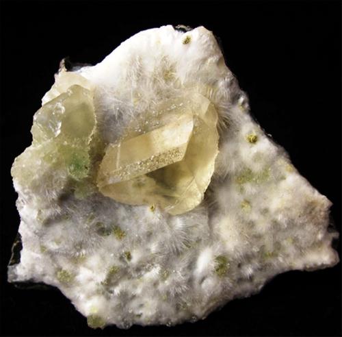 Calcite & Okenite