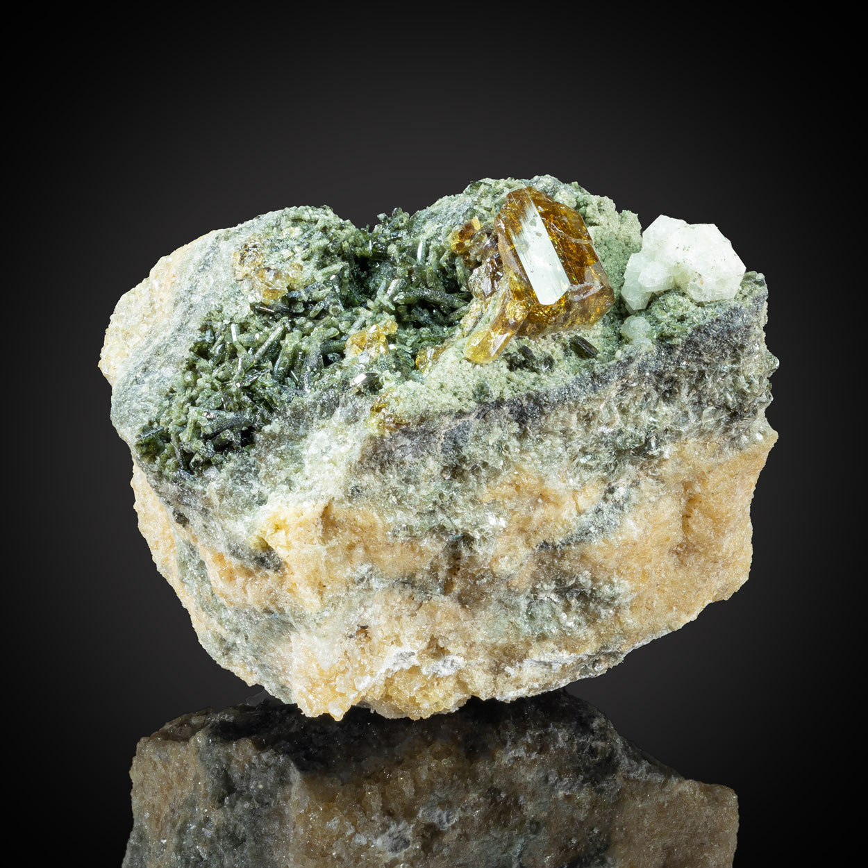 Vesuvianite Meionite Fassaite & Garnet