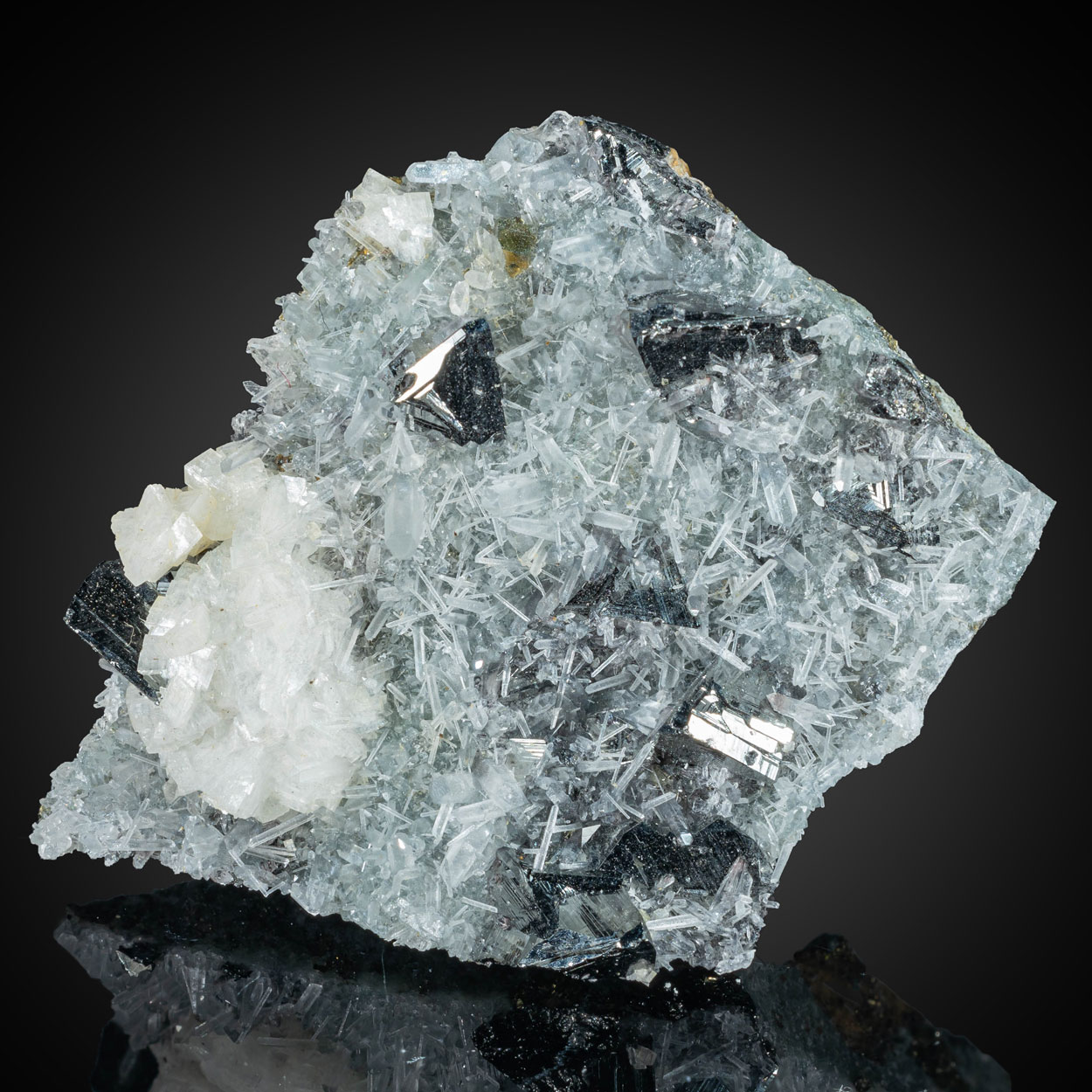 Quartz & Tetrahedrite