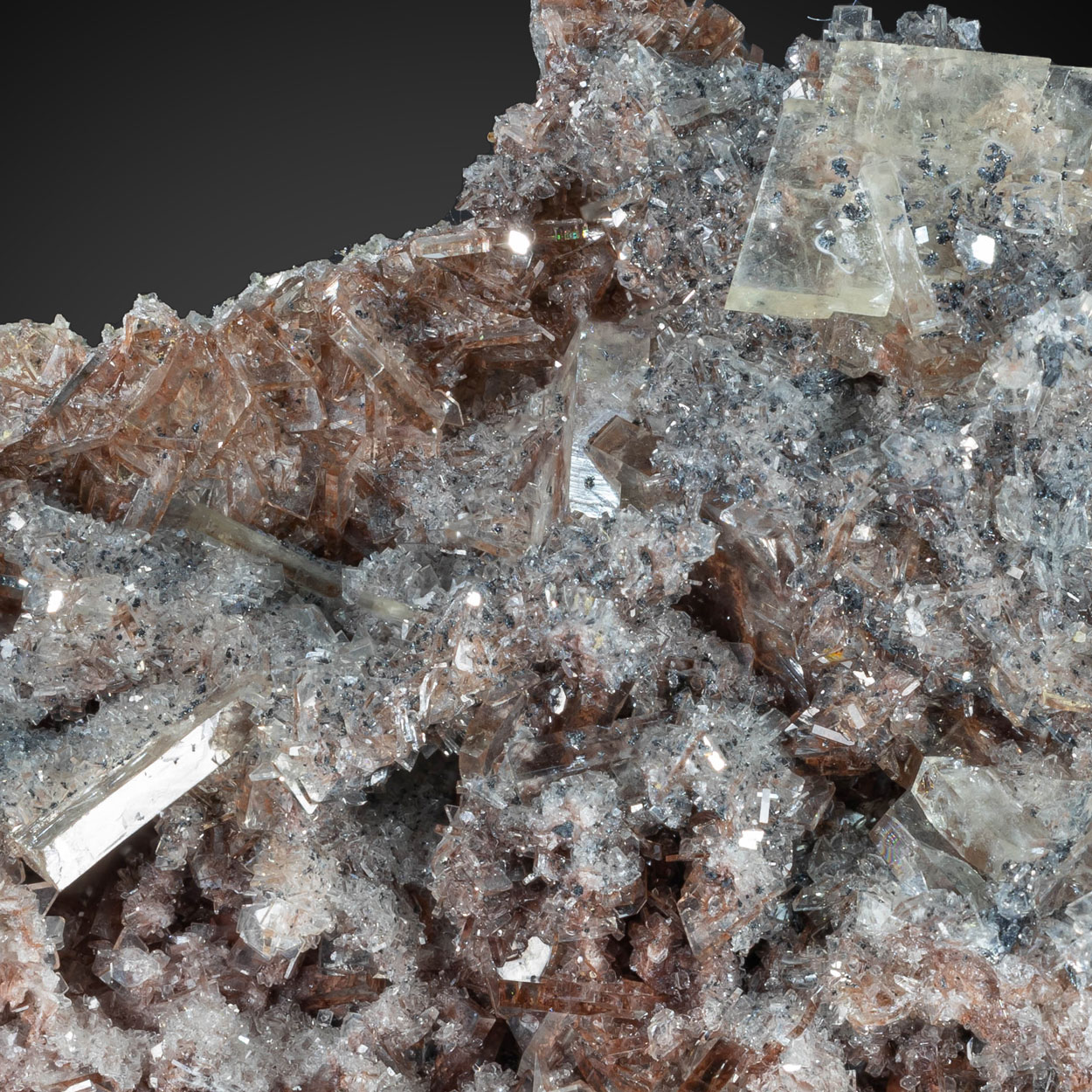 Baryte & Stibnite