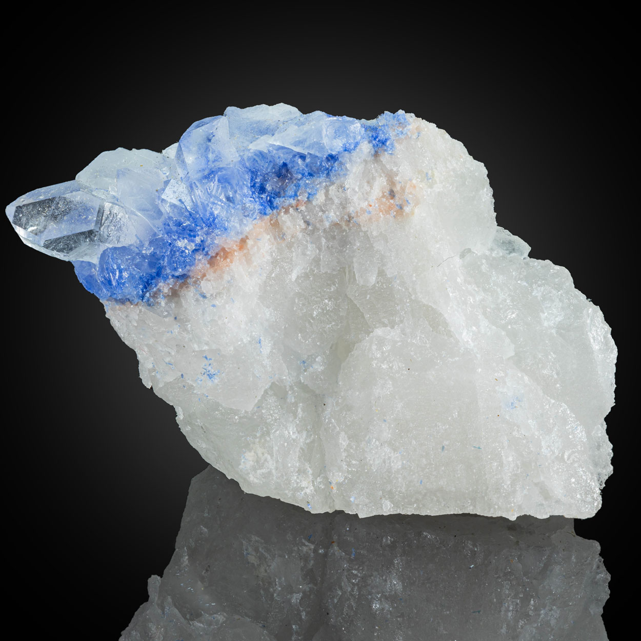 Dumortierite & Quartz