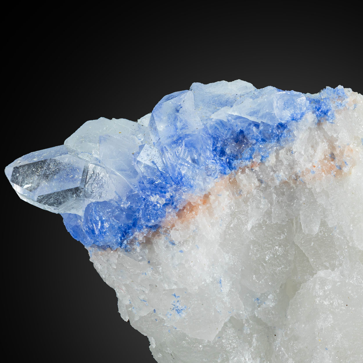 Dumortierite & Quartz