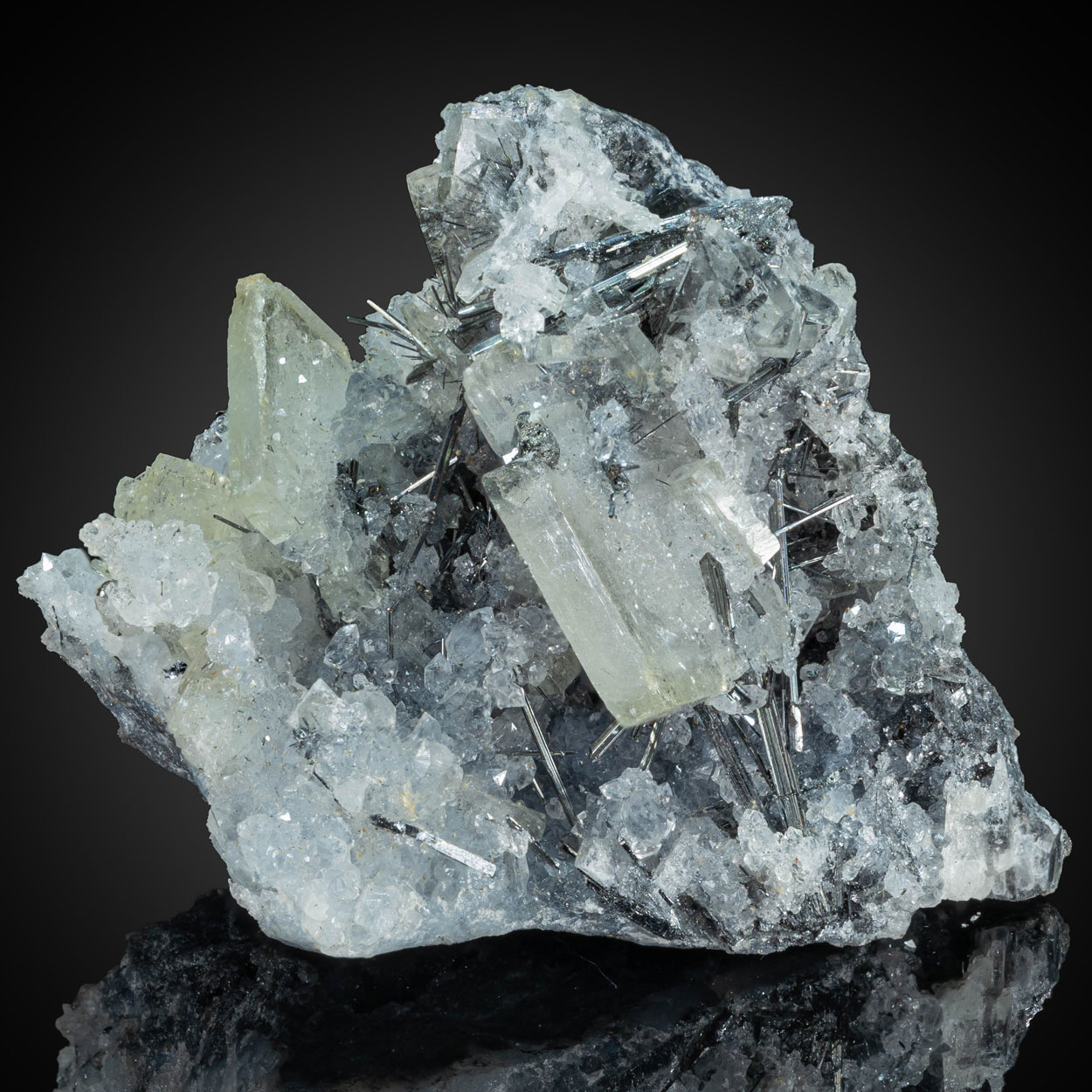 Baryte & Stibnite